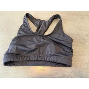 black WEISSMAN leotard gymnastics dance bra top size SA adult small